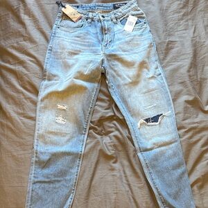 Buffalo David Bitton Light Blue Mom Jeans